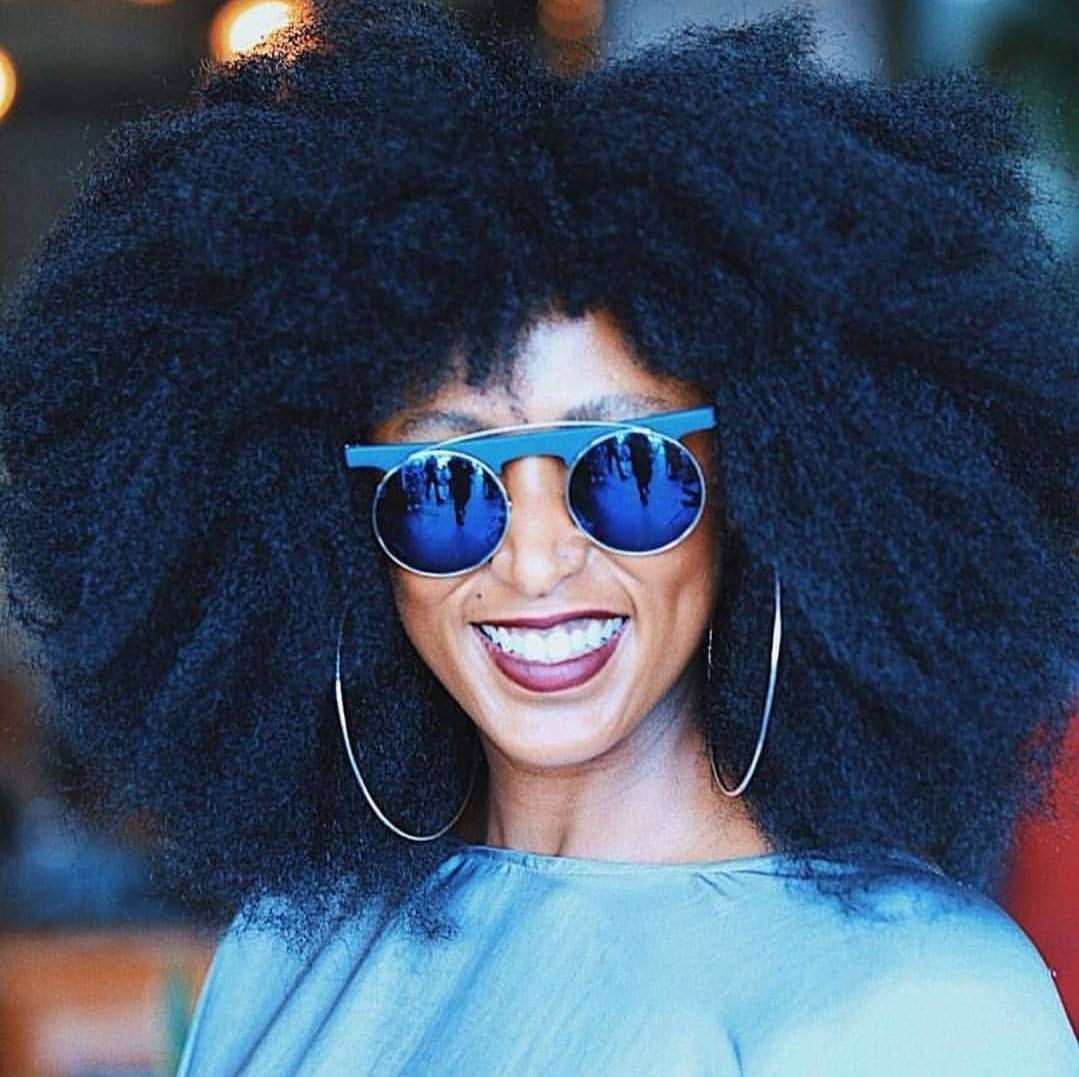 Badu Afro wig