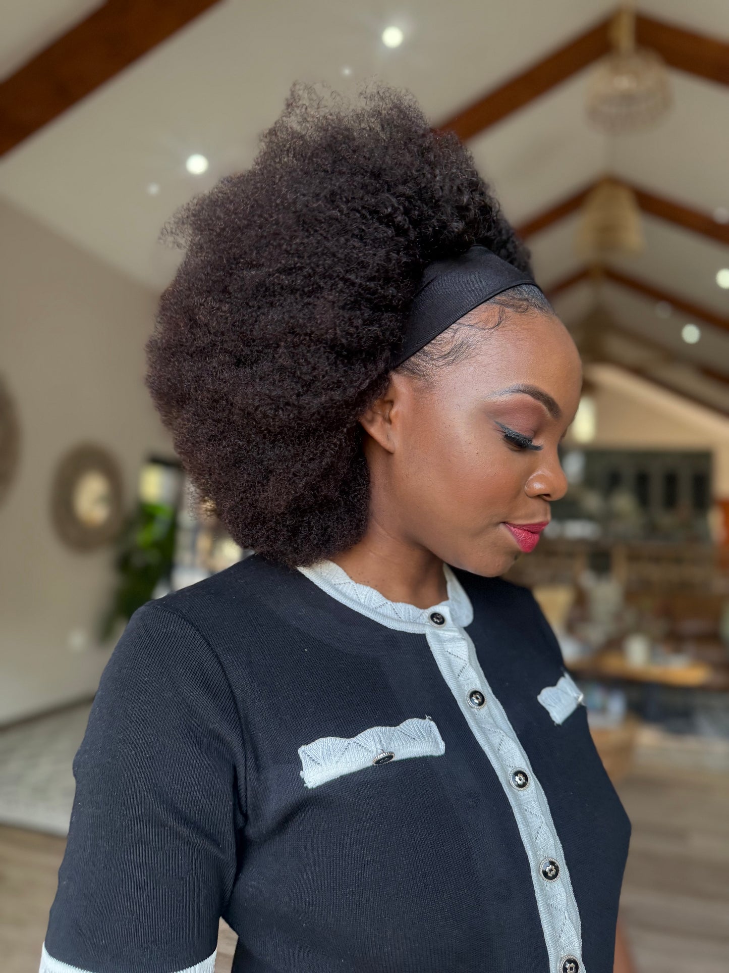 16 inch Afro kinky headband