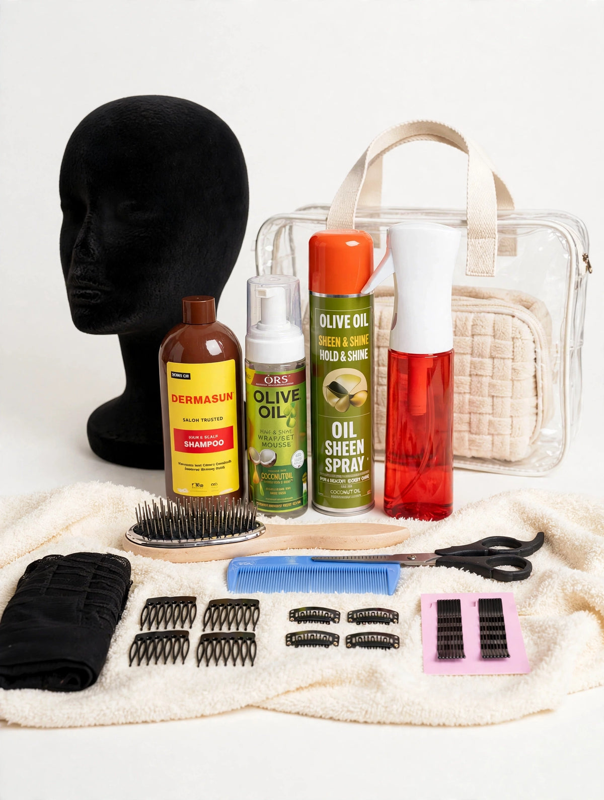 Afro wig care kit